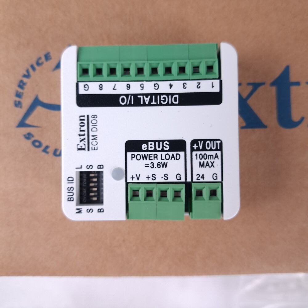 Extron ECM DIO8 eBUS Digital I/O Control Module 8-Port New in Box - Picture 8 of 13
